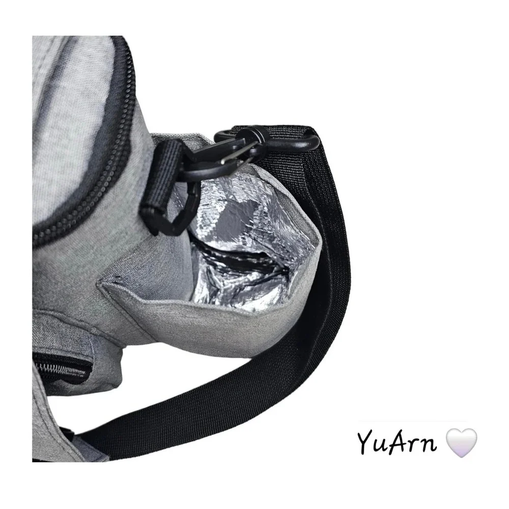 Baby‎ diaper bag organizer for baby stroller, Gray - Picture 9 of 9